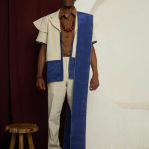 Akingbayi – Aso-Ofi Tailored Two-Piece Set